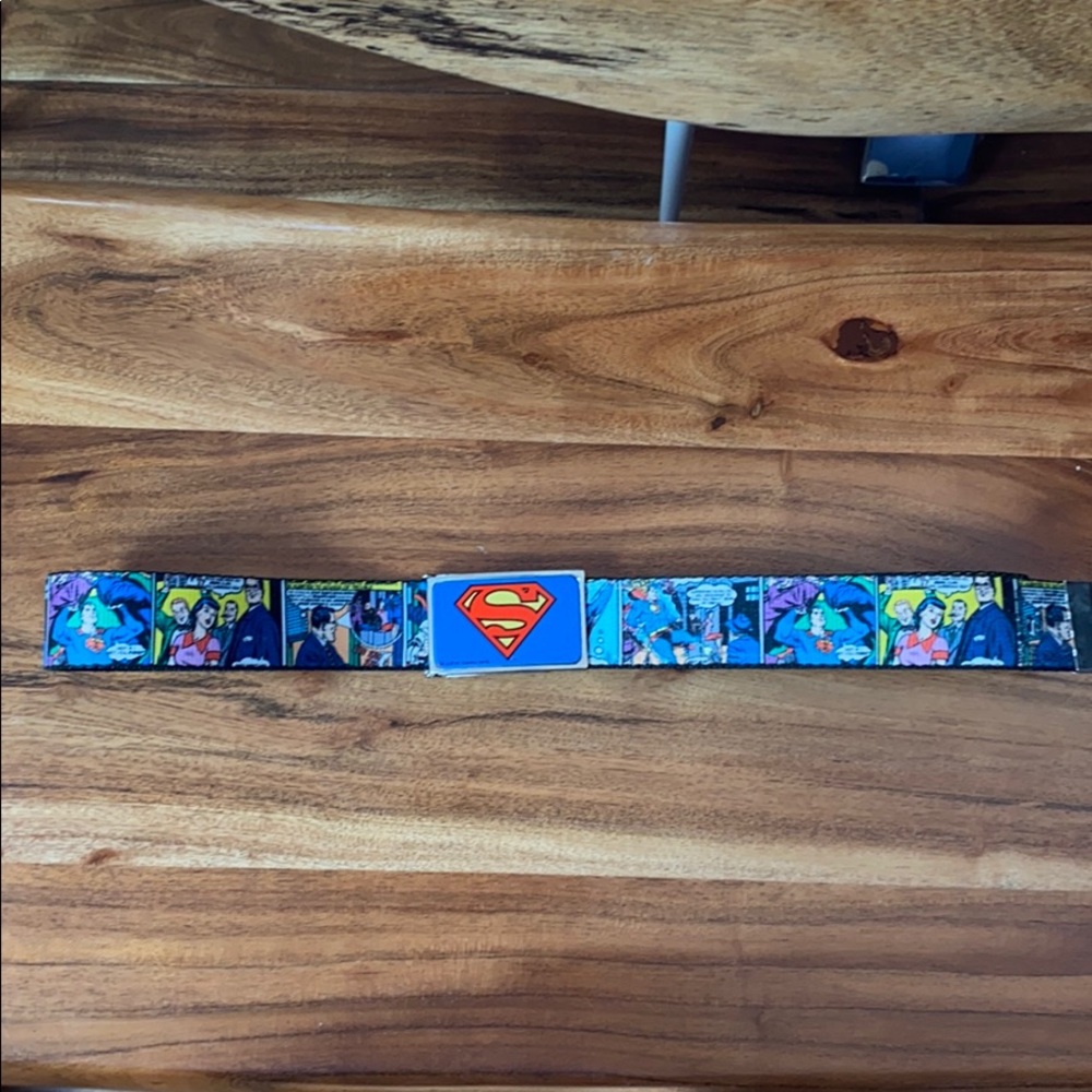 Adjustable SuperMan Belt and buckle